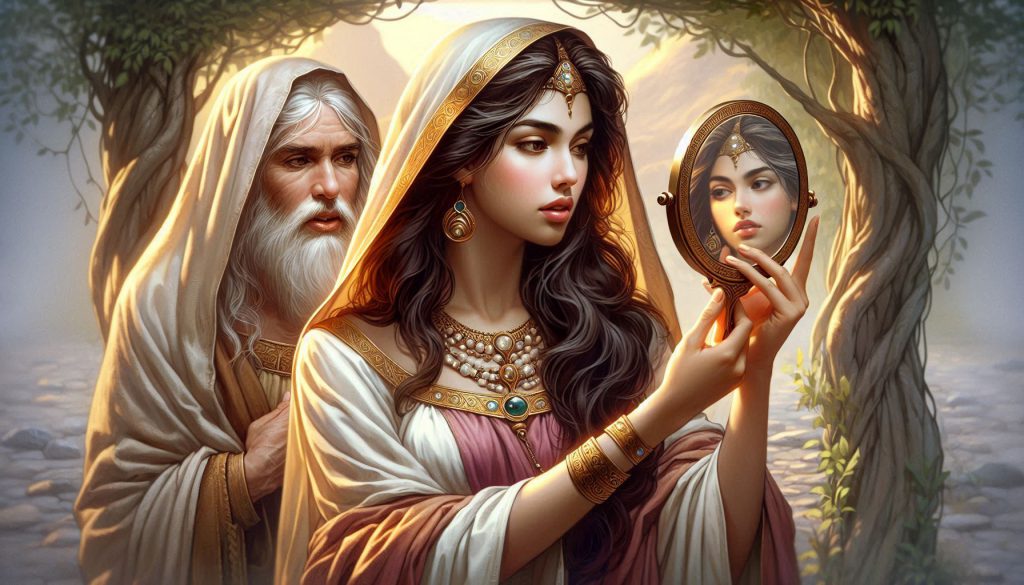 The Ministering Women And Their Mirrors